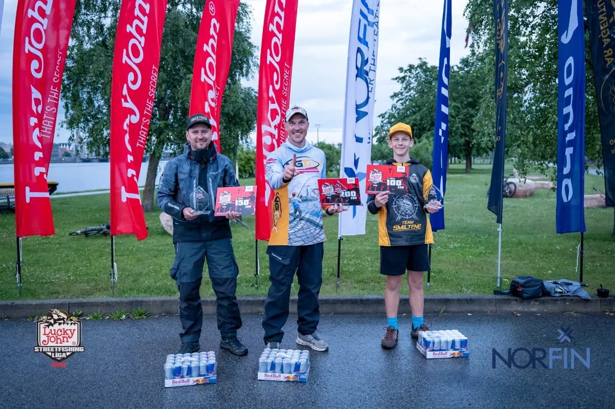 2.Posms, Rīga, Lucky John Streetfishing Līga 2026