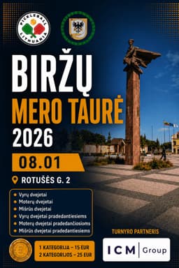Biržų Mero Taurė 2026